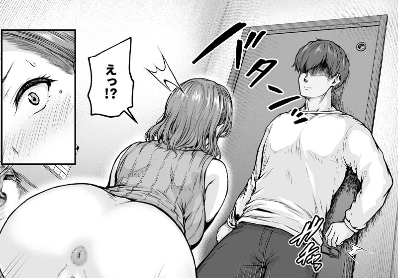 エロ漫画作品『ママが夢中な娘のカレシ 1 このチ◯ポは教育上よろしくないのでママが処理します。』作者:大仲いと(さざれいと)