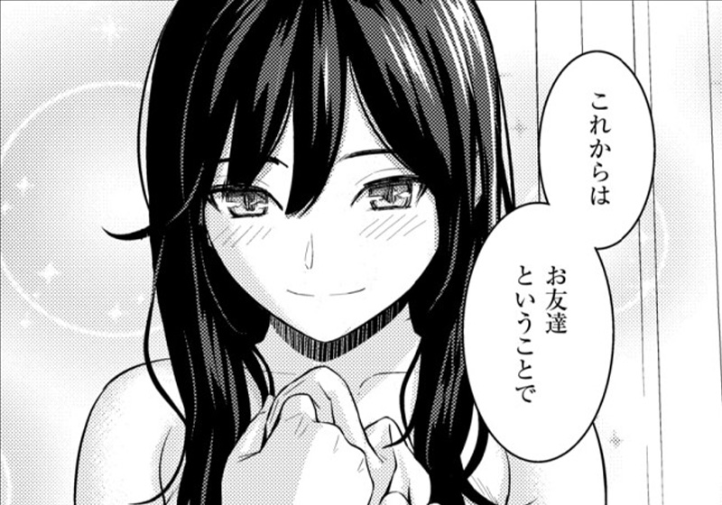 【エロ漫画】先輩に絡まれていた清楚な同僚を助けた結果、一夜の過ちから生まれる職場恋愛ー純愛ストラテジー