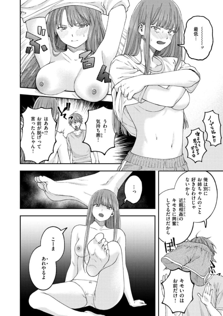 エロ漫画作品『お姉ちゃんのせいだから』作者:どろずみ